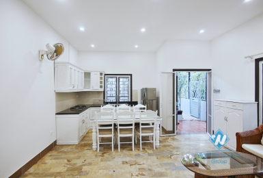 An nice tranquil bungalow with fully exquisite interior for rent in Tay Ho